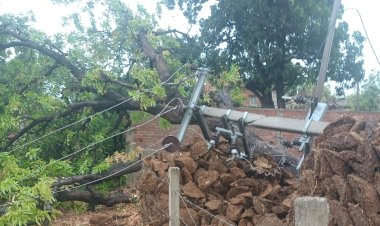 आंधीपानी से किसान हुए मायूस....... अरमानों पर फिरा पानी