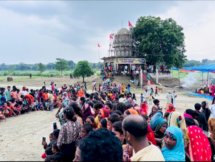 पाली में काली माई का त्रिवार्षिक पूजा : खप्पर यात्रा व भंडारे का आयोजन, उमड़ा आस्था का जनसैलाब